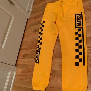 Justin Bieber Tour Sweatpants